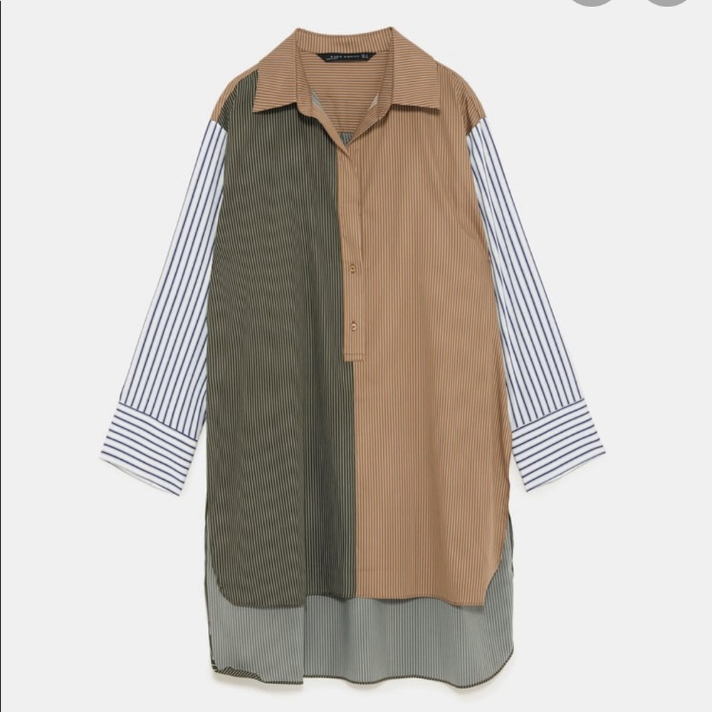 Oversized Zara shirt